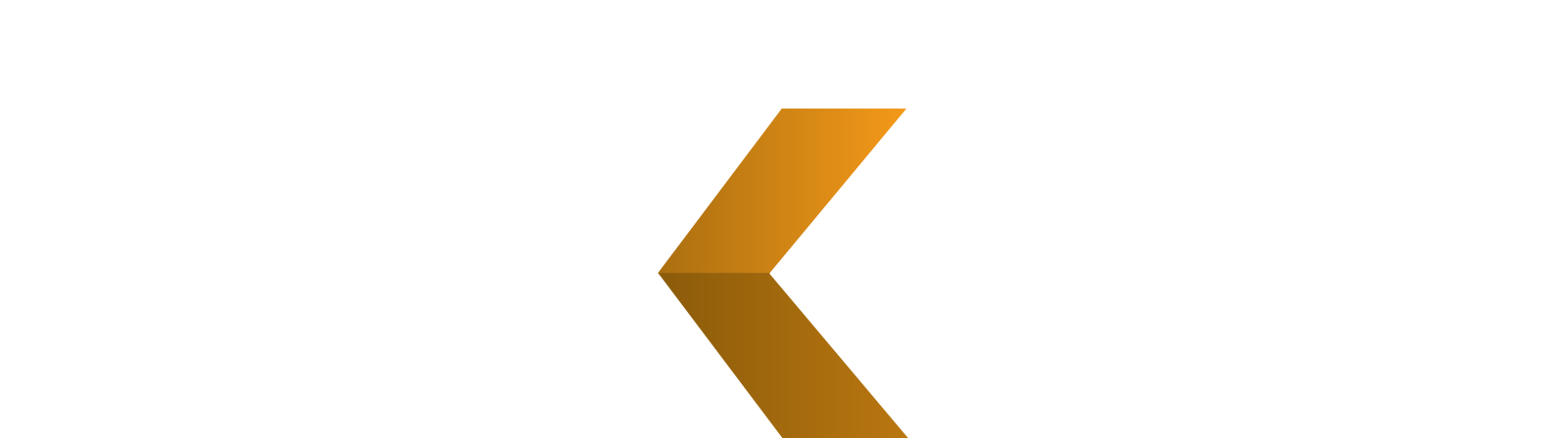 Logotipo de NKZN Services en versión negativa